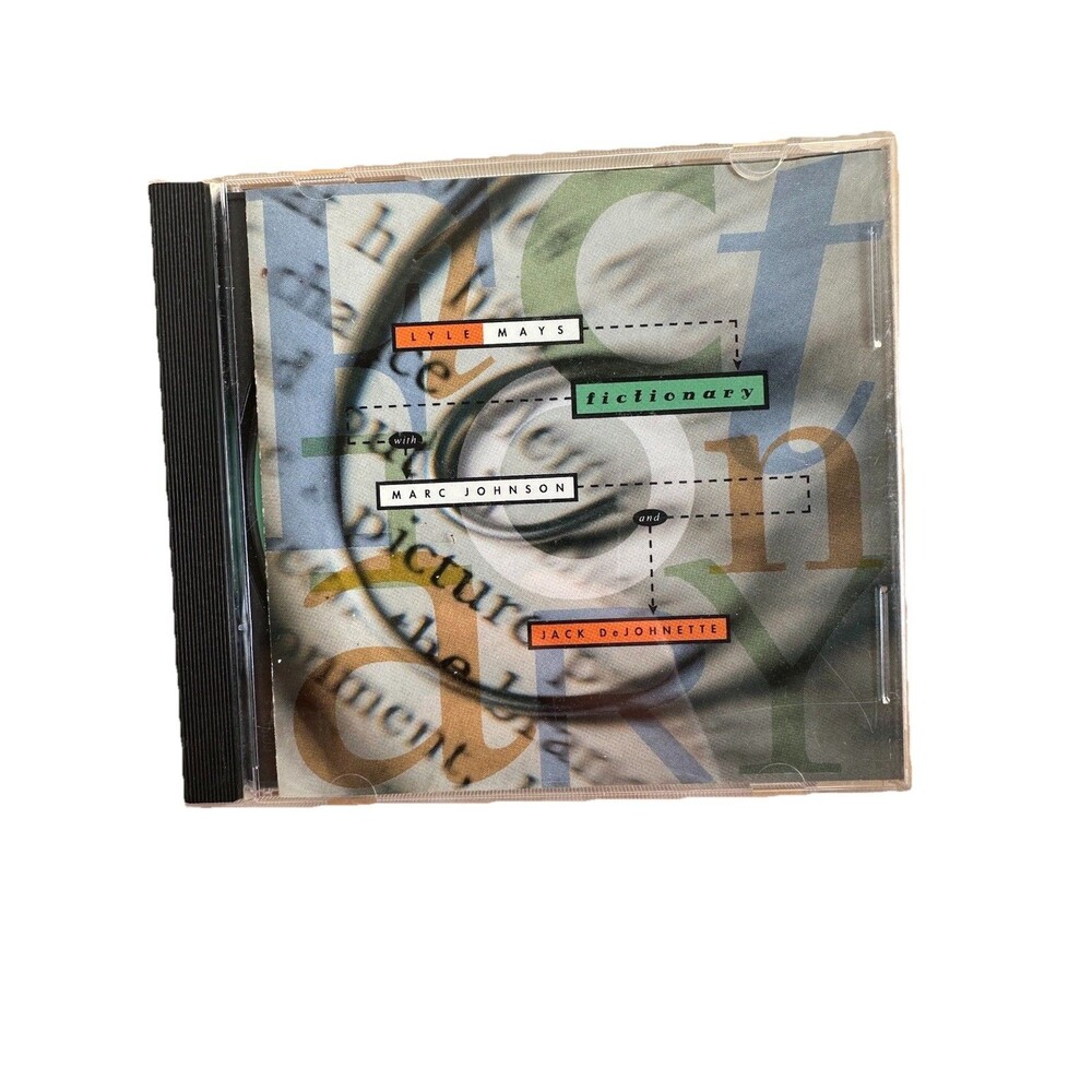 Lyle Mays Fictionary CD Jazz Fusion Pat Metheny Group Geffen 1993